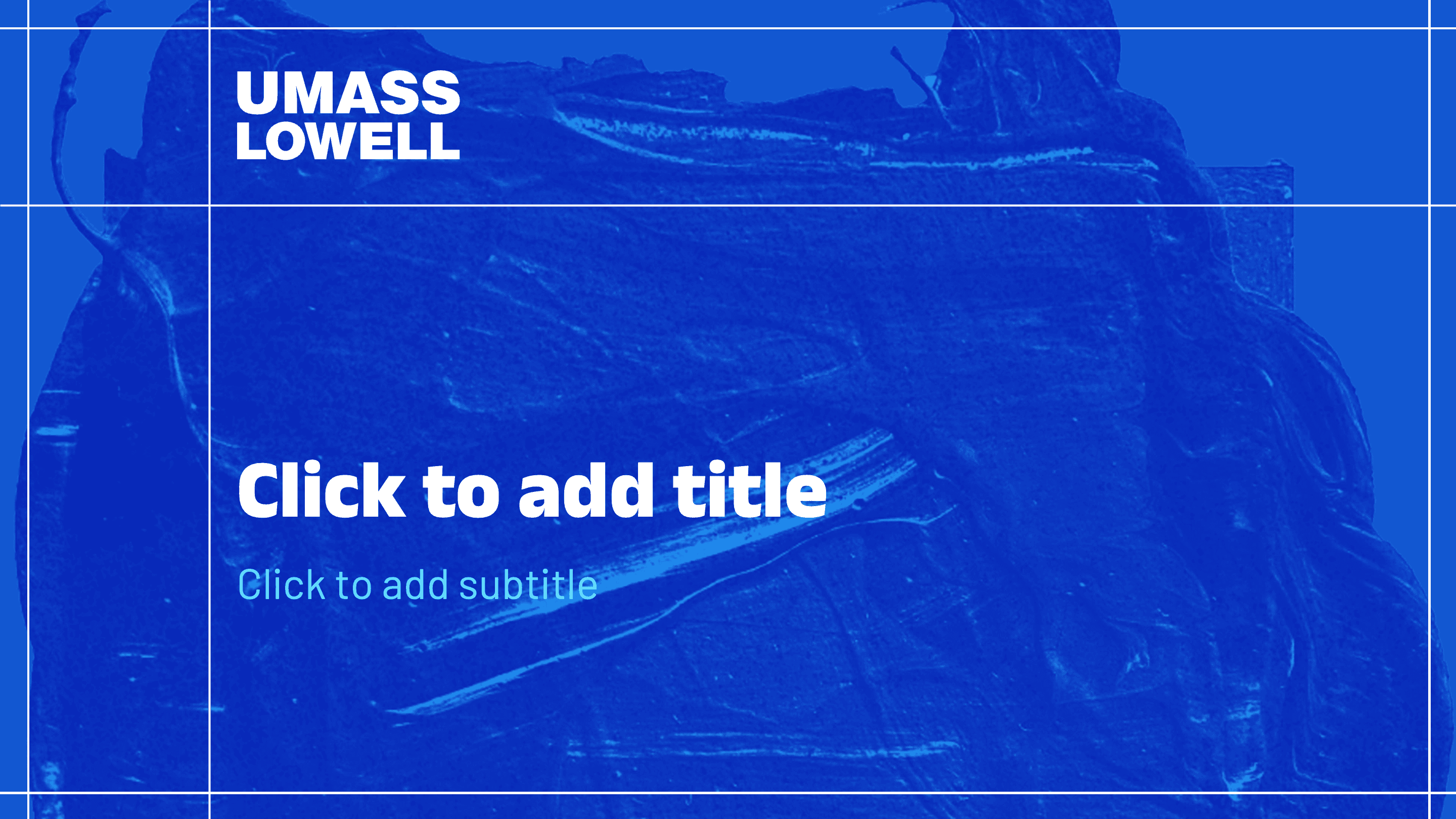 Screenshot of a PowerPoint template slide.